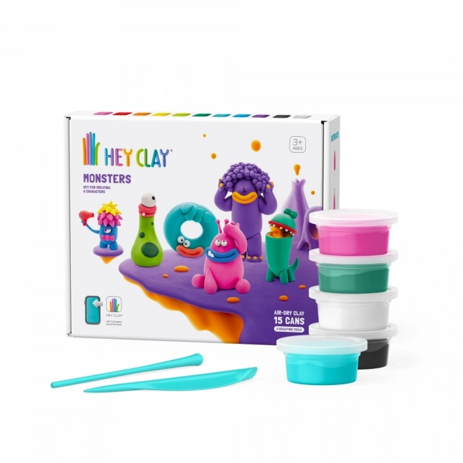 Hej Clay ensemble de plastique Monsters