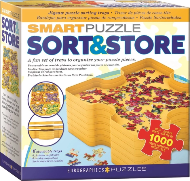 EUROGRAPHICS trieur pour puzzle – ensemble de 6 bols