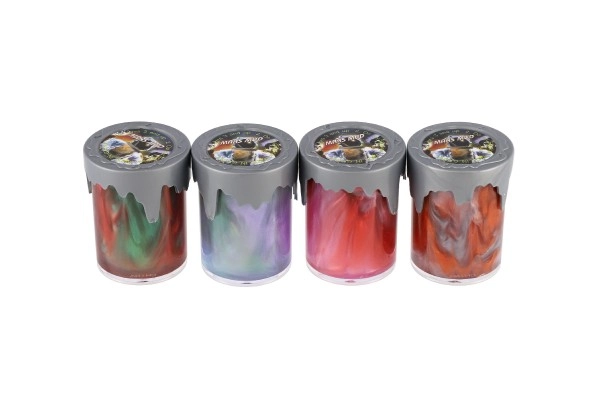Tourbillons métalliques et couleurs éclatantes