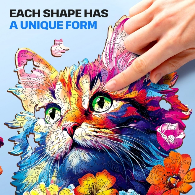 Puzzle en bois Chat 500 Pièces