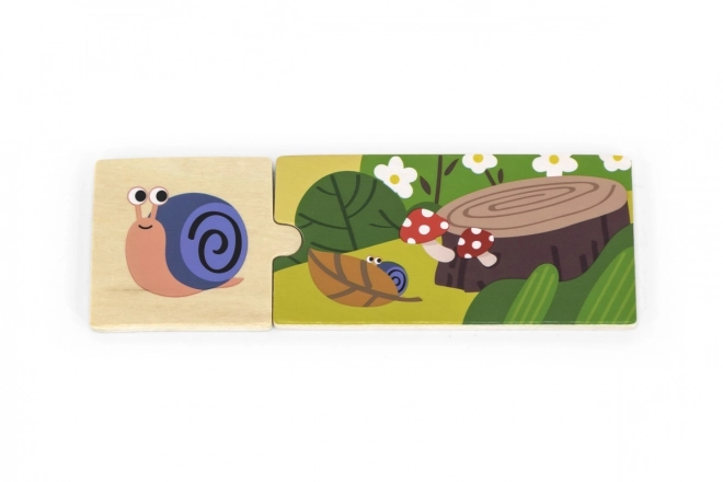 Puzzle Animaux Divertissement Logique VIGA