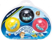 Jeu d’eau avec petits canards