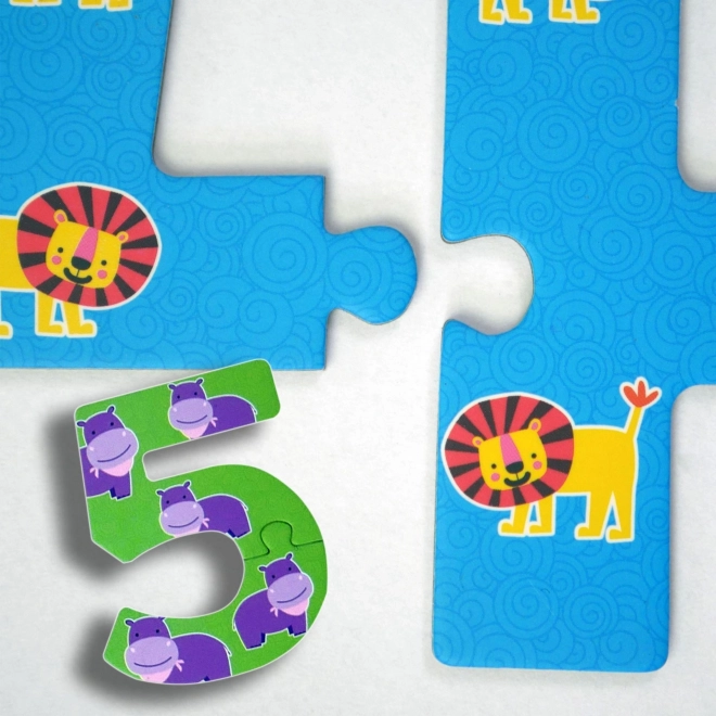 Puzzlík pour les plus petits - chiffres