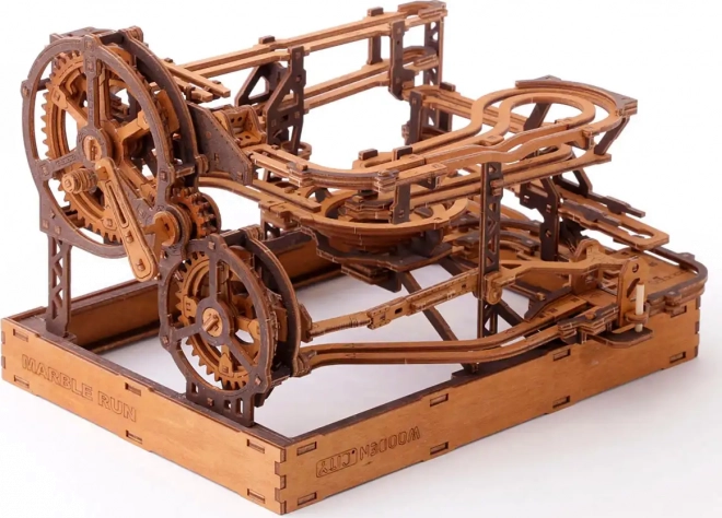 WOODEN CITY Puzzle en bois 3D Piste à billes 265 pièces