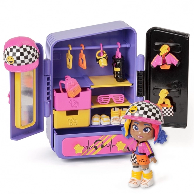 KookyLoos Mel ensemble de jeu - garde-robe pour poupées