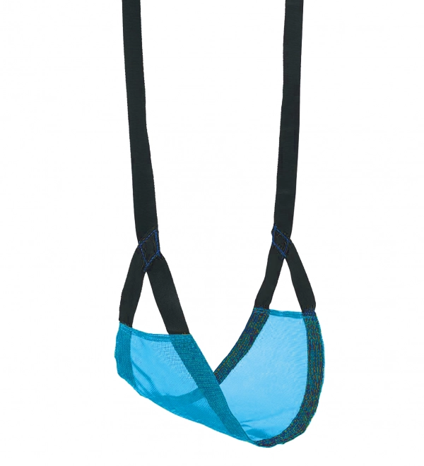 Balançoire suspendue bleue Bino
