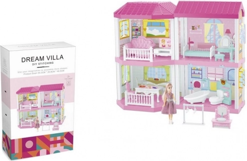 Maison avec accessoires pour enfants