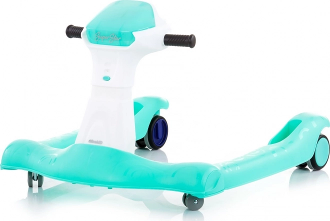 CHIPOLINO Trotteur interactif Super Star 2-en-1 Menthe