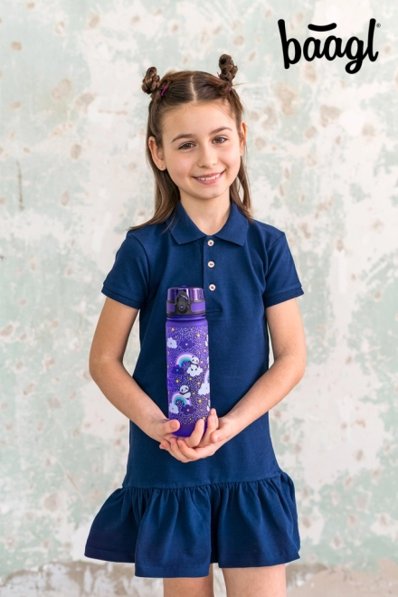 BAAGL Bouteille en Tritan Jungle Panda, 500 ml