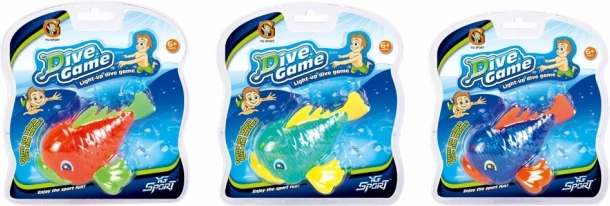 Poisson plongeur lumineux pour l’eau