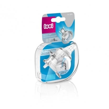LOVI Tétine dynamique SUPER VENT rapide 9m+ 2 pièces