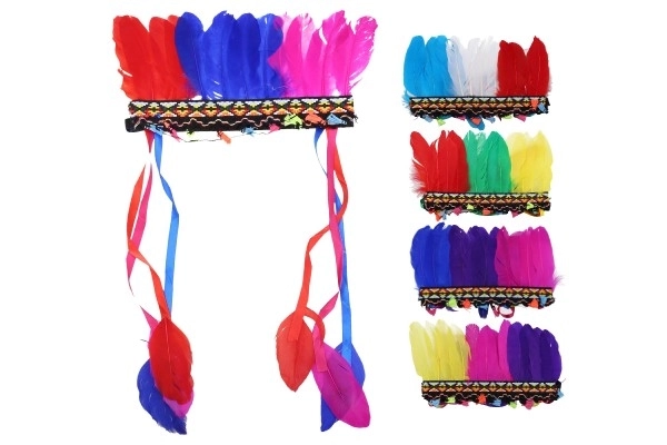 Set carnaval - serre-tête indien MIX