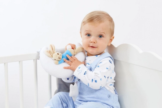 Jouet en peluche Lapin Pierre avec fonction musicale pour la bonne nuit