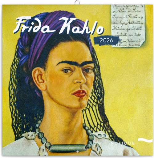 Calendrier de notes Frida Kahlo 2026
