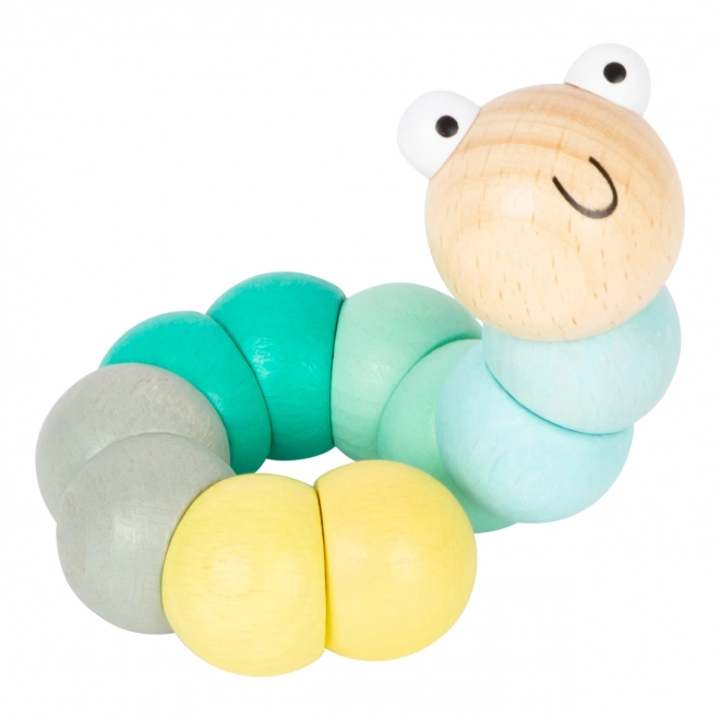 Jouet mécanique à ressort chenille 1 pièce turquoise