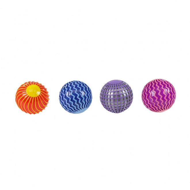 Balle sauteur avec lumière 6,5 cm