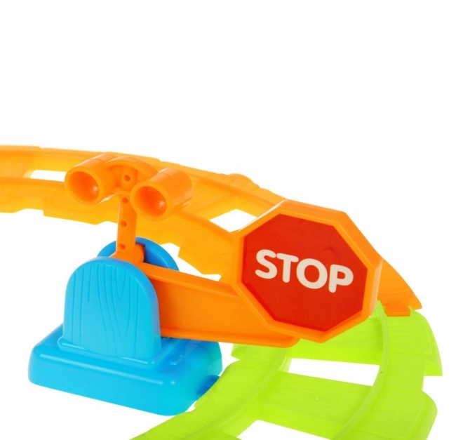 Set de train coloré jouet Dudu Train pour enfants