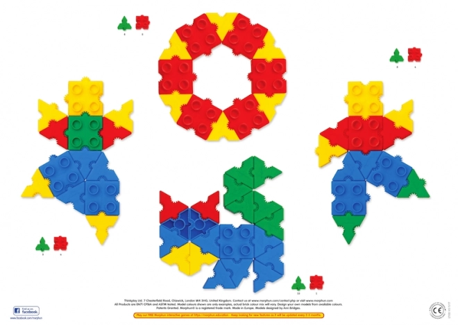 Morphun Kit Constructif 200 Pièces - Blocs de Construction