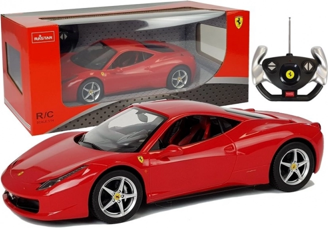 Voiture R/C Ferrari 458 Italia Rastar 1:14 rouge