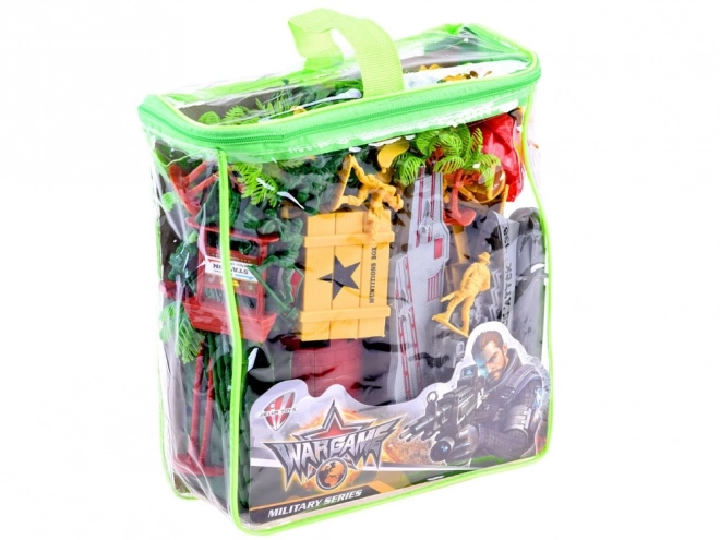 Grande ensemble de figurines de soldats armée tank hélicoptère ZA3287