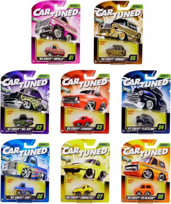 voitures métalliques de collection CarTuned série 1 – 8 modèles, Sidekick