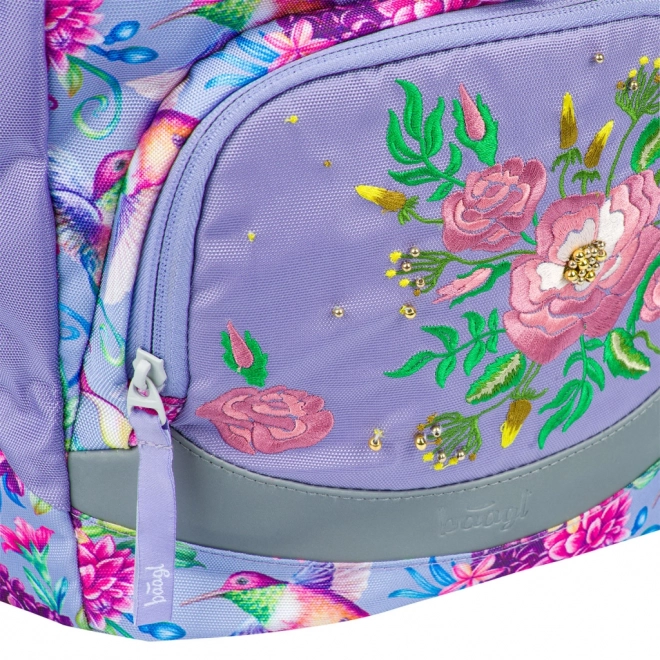 BAAGL SET 3 Airy Colibri: sac à dos, trousse, sac