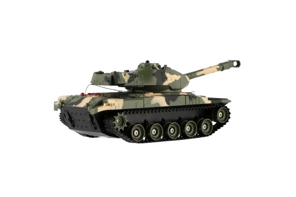 Tank RC avec Télécommande et Effets Sonores sur Piles