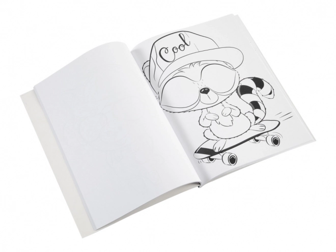 Livret de coloriage avec autocollants