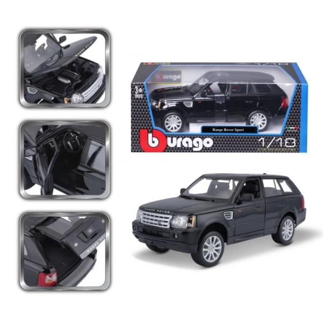 Modèle Range Rover Sport noir
