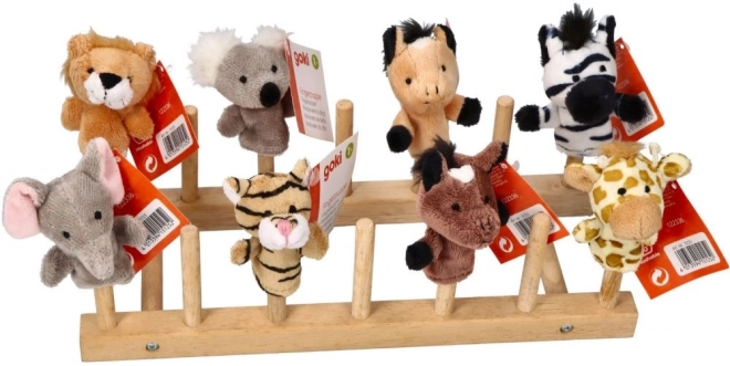 GOKI marionnettes à doigt - marionnettes Safari