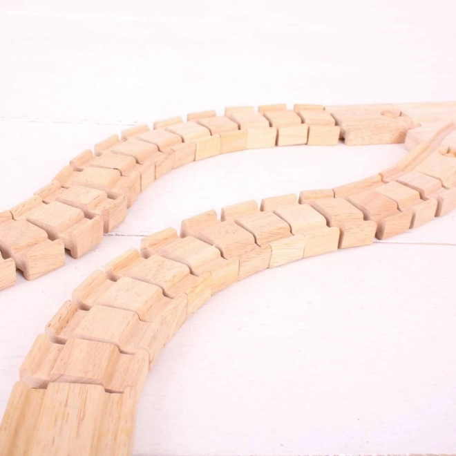 Bigjigs Rail Rail Flexible - 2 pièces
