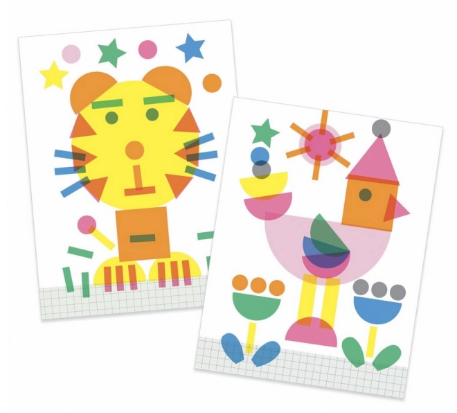 DJECO Set créatif de tampons Animaux