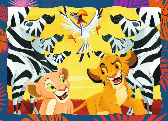 Puzzle TREFL Le Roi Lion Courageux 4 en 1 (35,48,54,70 pièces)