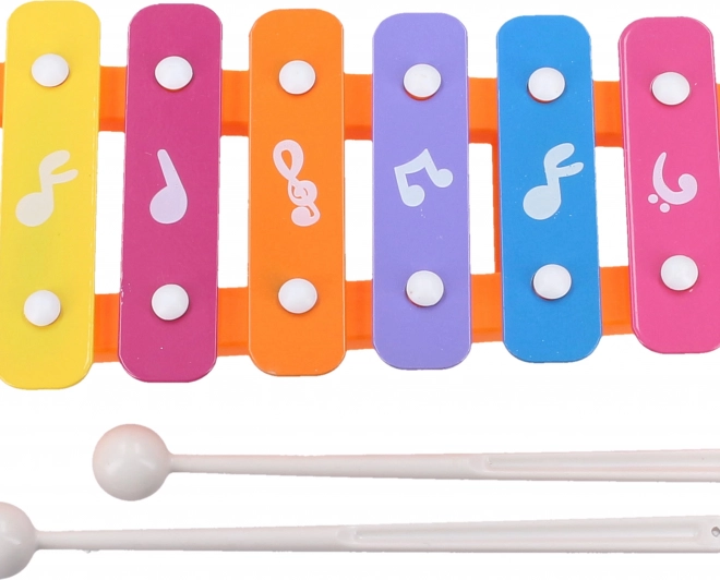 Xylophone pour enfants avec banc à marteler 26 cm