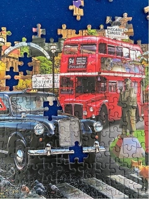 Puzzle Volání Londýna 1000 pièces