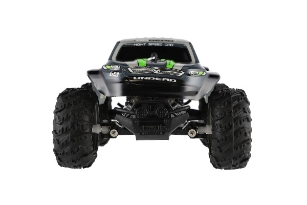 Pick up RC tout-terrain gris-vert télécommandé