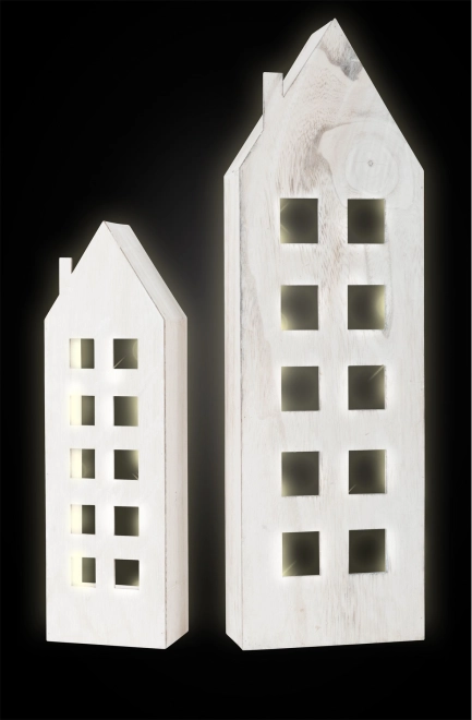 Small Foot maisons lumineuses en bois 2 pièces