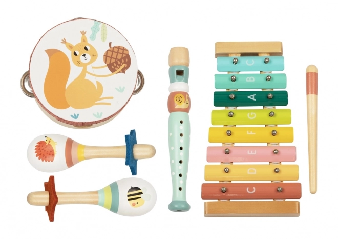 2Kids Jouets Ensemble musical Animaux de la forêt
