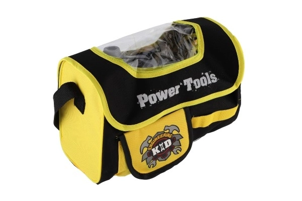 Set d'outils pour enfants avec perceuse sans fil et sac