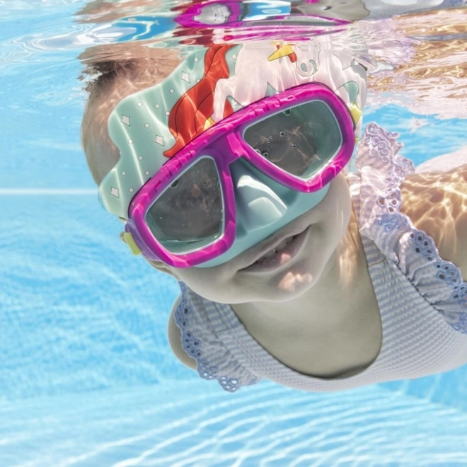 Lunettes de natation pour enfants Licorne Bestway