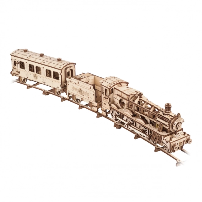 Ugears 3D puzzle mécanique en bois Harry Potter Express de Poudlard