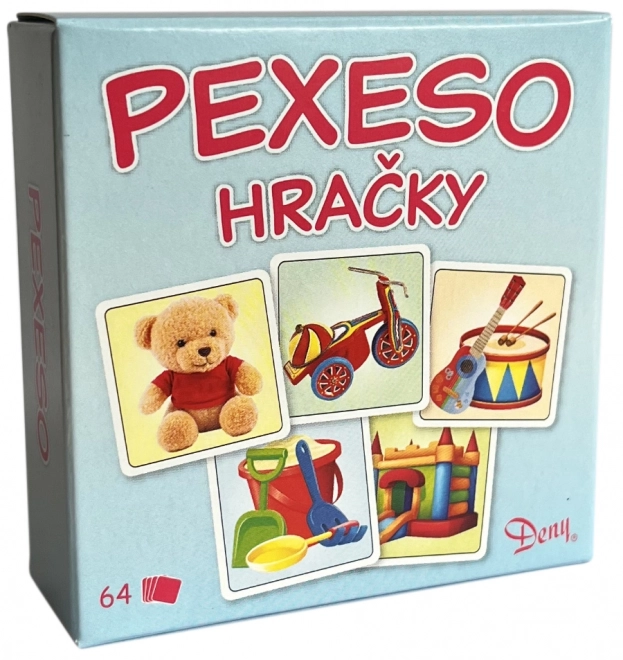 Pexeso Jouets dans une boîte