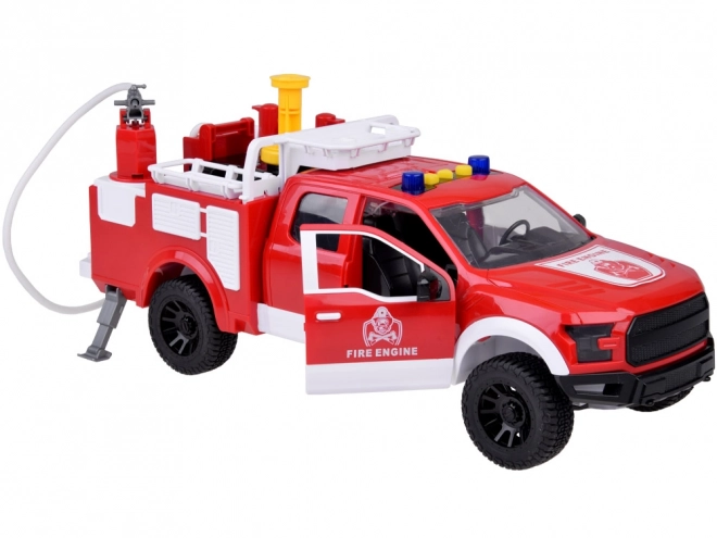 Camion de pompiers pour enfants avec sons et lumières
