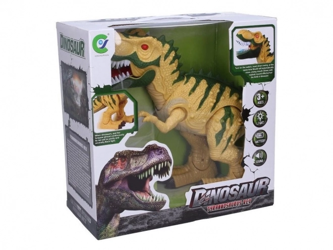 Dinosaure ambulant avec effets 50 cm