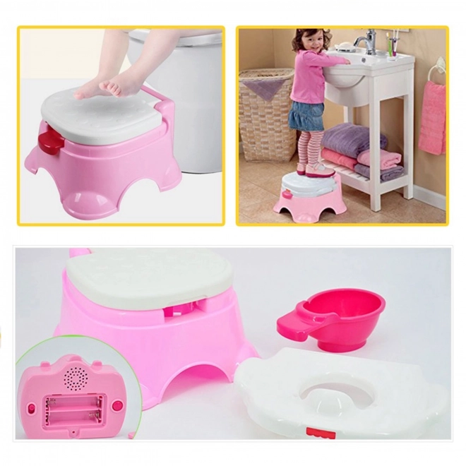 Pot pour enfant avec musique 3 en 1 WOOPIE