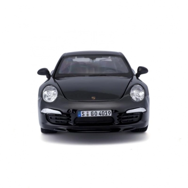 Modèle de voiture Porsche 911 Carrera S noir