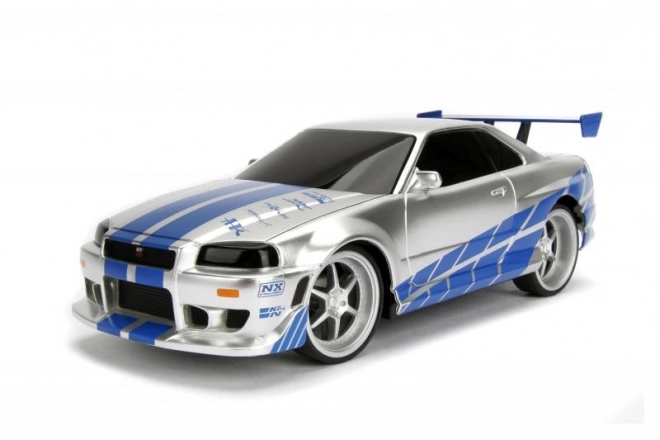 Voiture RC Rychle a Zběsile Nissan Skyline 1:24