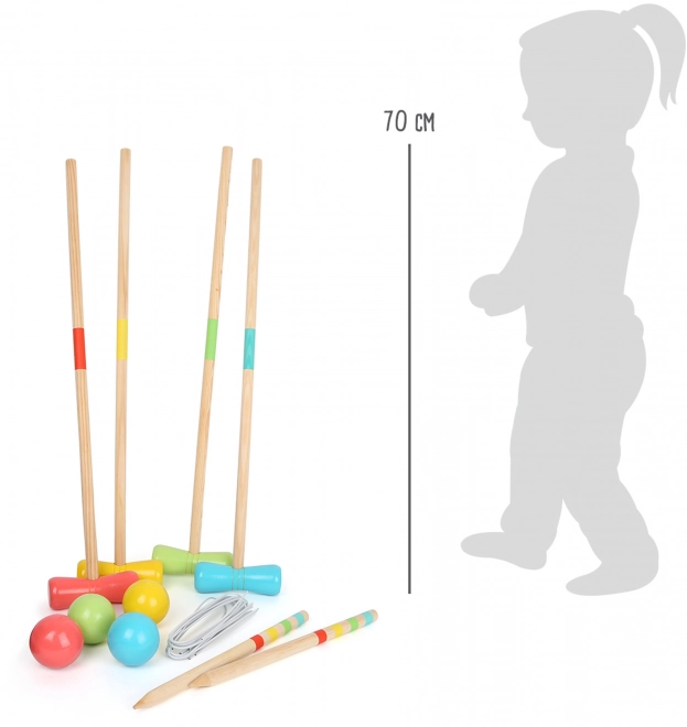 Croquet en bois pour enfants de small foot