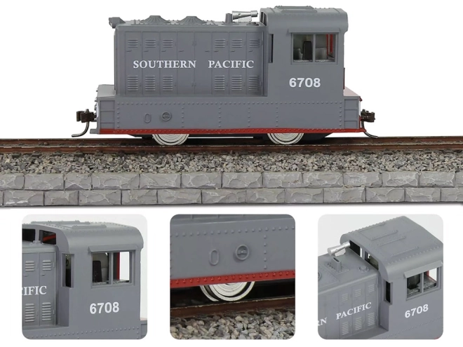 Ensemble électrique avec unité de contrôle et train de marchandises