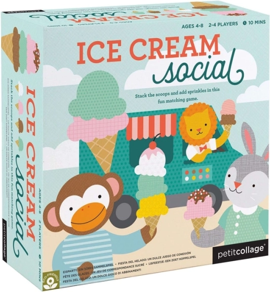 Petit Collage jeu de cartes pour enfants La meilleure glace